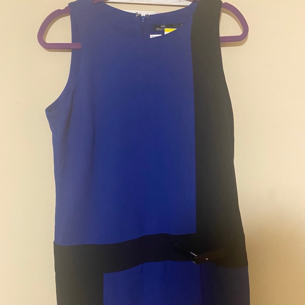 Short front platted dress